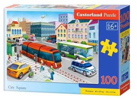 Puzzle 100 City Square CASTOR