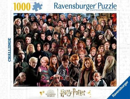 Puzzle 1000 Challenge. Harry Potter