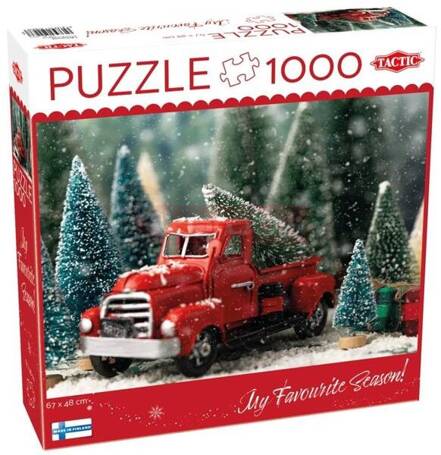 Puzzle 1000 Christmas Tree Miniature