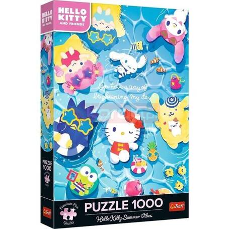 Puzzle 1000 Hello Kitty Letni relaks TREFL