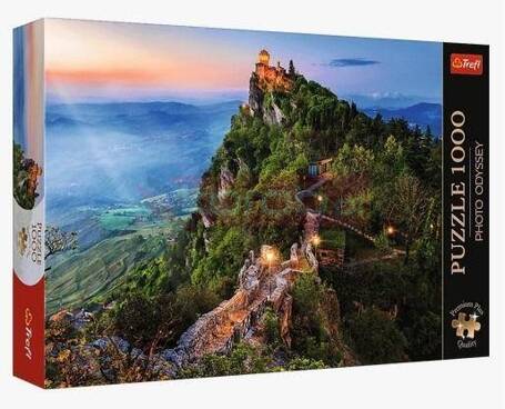 Puzzle 1000 Wieża Cesta, San Marino TREFL