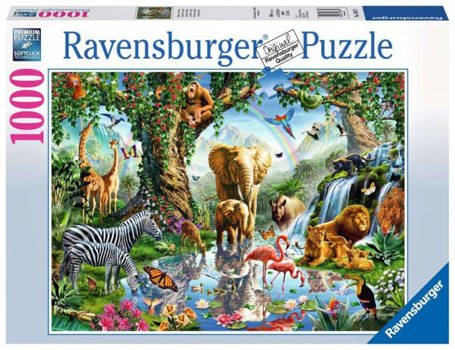 Puzzle 1000 elementów  Przygoda w dżungli