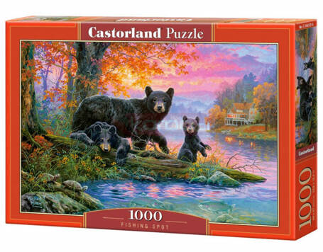 Puzzle 1000 elementów Rodzina niedźwiedzi