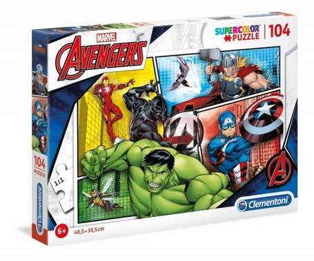 Puzzle 104 elementy The Avengers