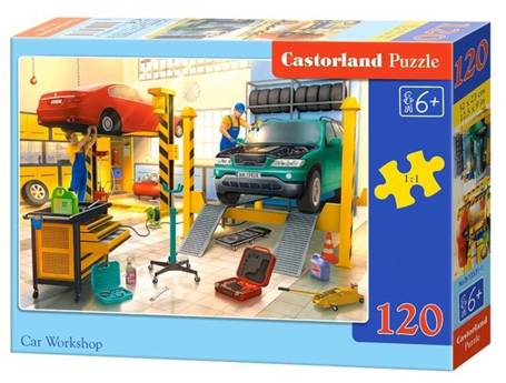 Puzzle 120 Car Workshop CASTOR