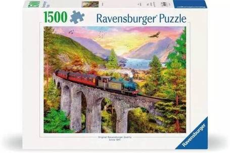 Puzzle 1500 Jesienna przejażdżka pociągiem