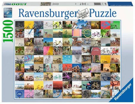 Puzzle 1500 elementów 99 rowerów 