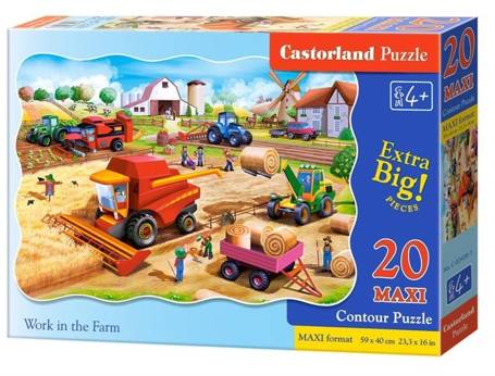 Puzzle 20 max - Work on the Farm CASTOR