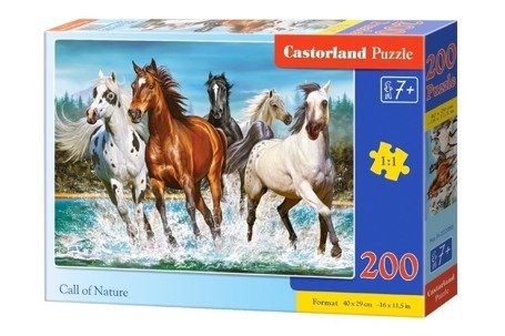 Puzzle 200 Call of Nature CASTOR