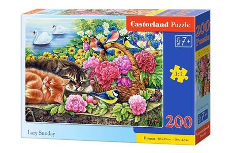 Puzzle 200 Leniwa niedziela CASTOR