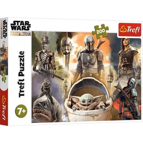 Puzzle 200 elementów Gotowi do walki Star Wars