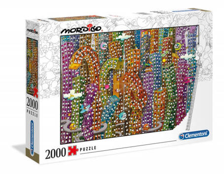 Puzzle 2000 elementów Mordillo The Jungle