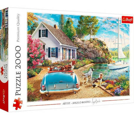 Puzzle 2000 elementów Wakacyjna przystań