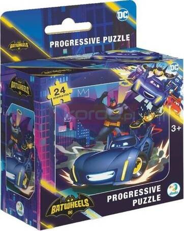 Puzzle 24 Batwheels. Batmobil Bam