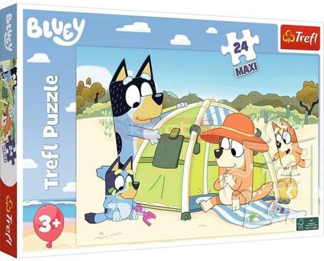 Puzzle 24 Maxi Wspaniały dzień Bluey TREFL