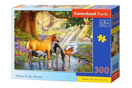 Puzzle 300 Horses by the Stream CASTOR