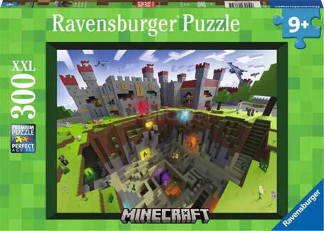 Puzzle 300 elementów XXL Minecraft 