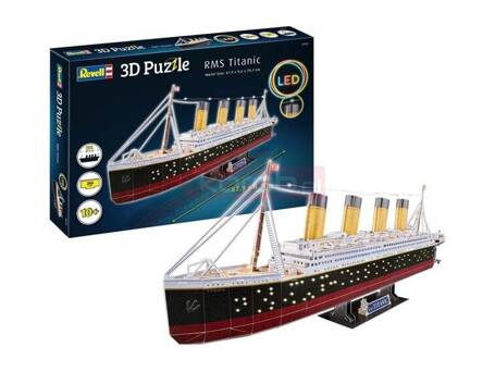 Puzzle 3D 266 RMS Titanic - LED Edition