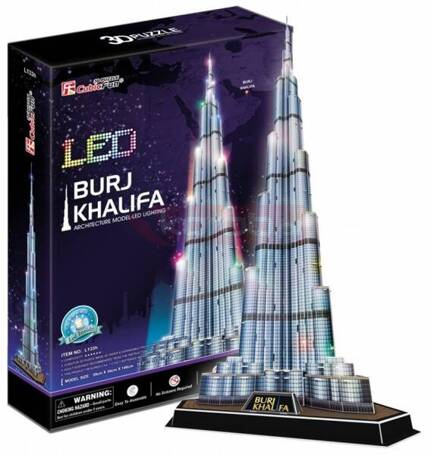 Puzzle 3D Burj Khalifa (Światło)