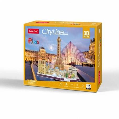 Puzzle 3D City Line Paris