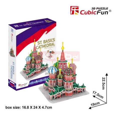 Puzzle 3D Katedra Św. Piotra 46 elementów