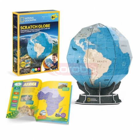 Puzzle 3D National Geographic Globus