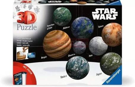 Puzzle 3D Star Wars Galaktyka