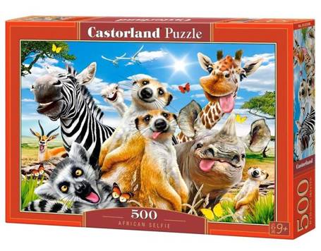 Puzzle 500 African selfie CASTOR