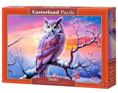 Puzzle 500 Owl's Perfect Evening CASTOR