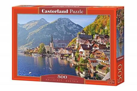 Puzzle 500 elementów - Hallstatt, Austria