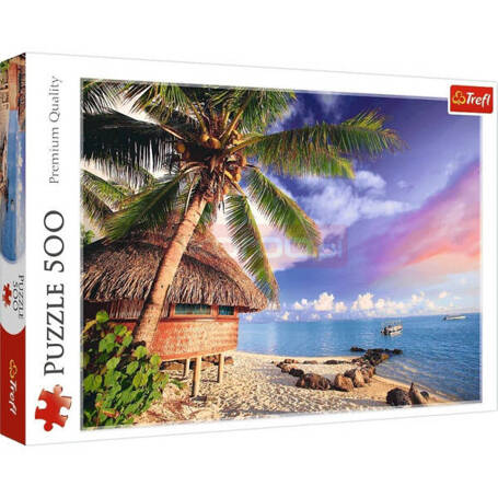 Puzzle 500 elementów Wyspa Bora-Bora