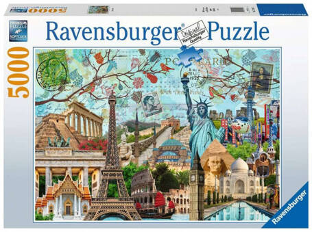 Puzzle 5000 elementów Duże miasto 