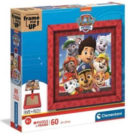 Puzzle 60 Frame Me Up Paw Patrol