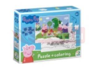 Puzzle 60 Peppa Pig 2 in 1