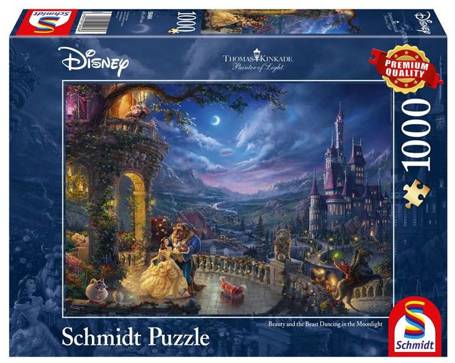 Puzzle PQ 1000 Piękna i Bestia (Disney) G3