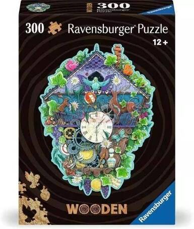 Puzzle drewniane 300 Zegar