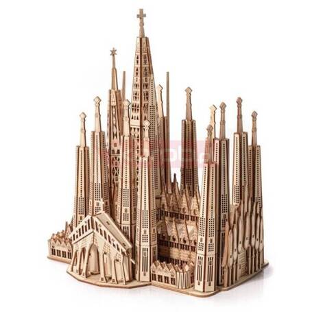 Puzzle drewniane 3D Sagrada Familia