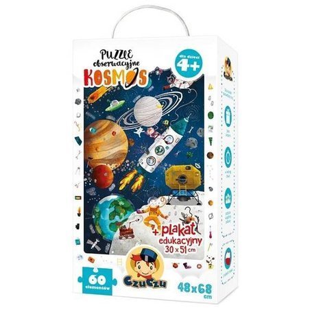 Puzzle obserwacyjne Kosmos 4+