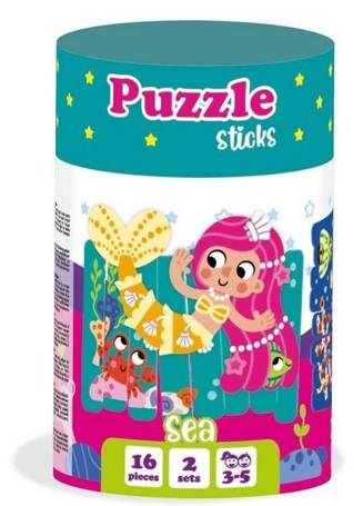 Puzzle sticks. Morze