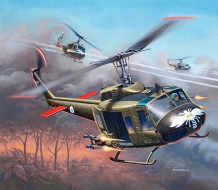 REVELL Bell UH-1H Gunshi p