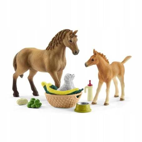 SCHLEICH 42432 ZESTAW PIELĘGNACYJNY QUARTER HORSE