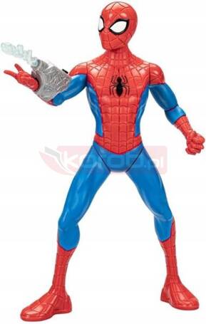 SPIDERMAN DUŻA RUCHOMA FIGURKA 33cm strzela z blastera F8115