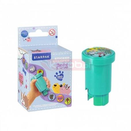 STEMPEL Z NAKLEJ PETS 160SZT S-BOO PUD 12/96