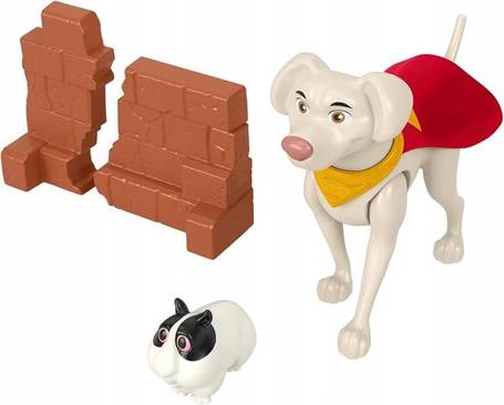 SUPER PETS FIGURKA PIES KRYPTO + akcesoria HGL12