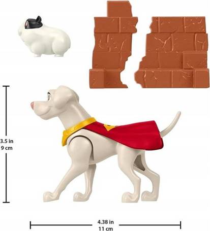 SUPER PETS FIGURKA PIES KRYPTO + akcesoria HGL12