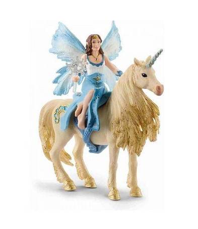 Schleich 42508 Eyela na złotym jednorożcu