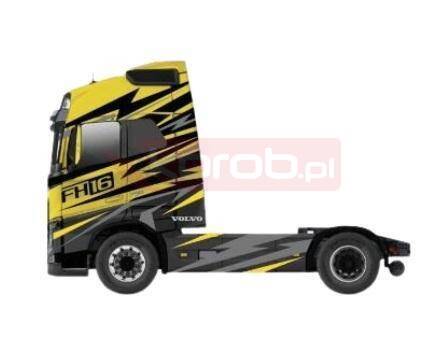 Str. Fire Haulers Volvo FH16 Met Grey 1:43 BBURAGO