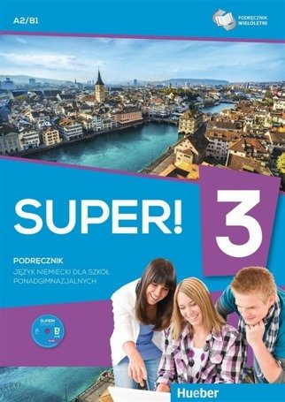 Super! 3 Zeszyt ćwiczeń A1+B1 + CD HUEBER