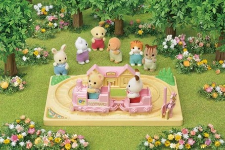 Sylvanian Families Przedszkolna lokomotywa