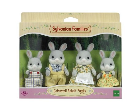 Sylvanian Families Rodzina szarych króliczków